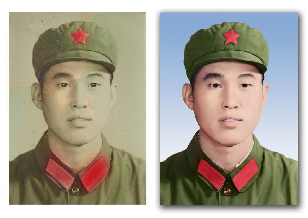 海宁破损照片修复-18